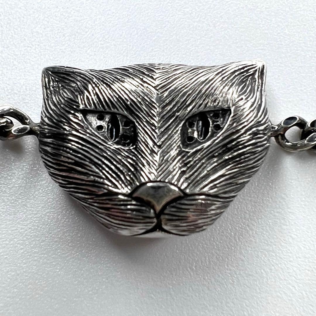 最終値下げ】美品GUCCI ガーデンキャットヘッド 喜平 ブレスレット