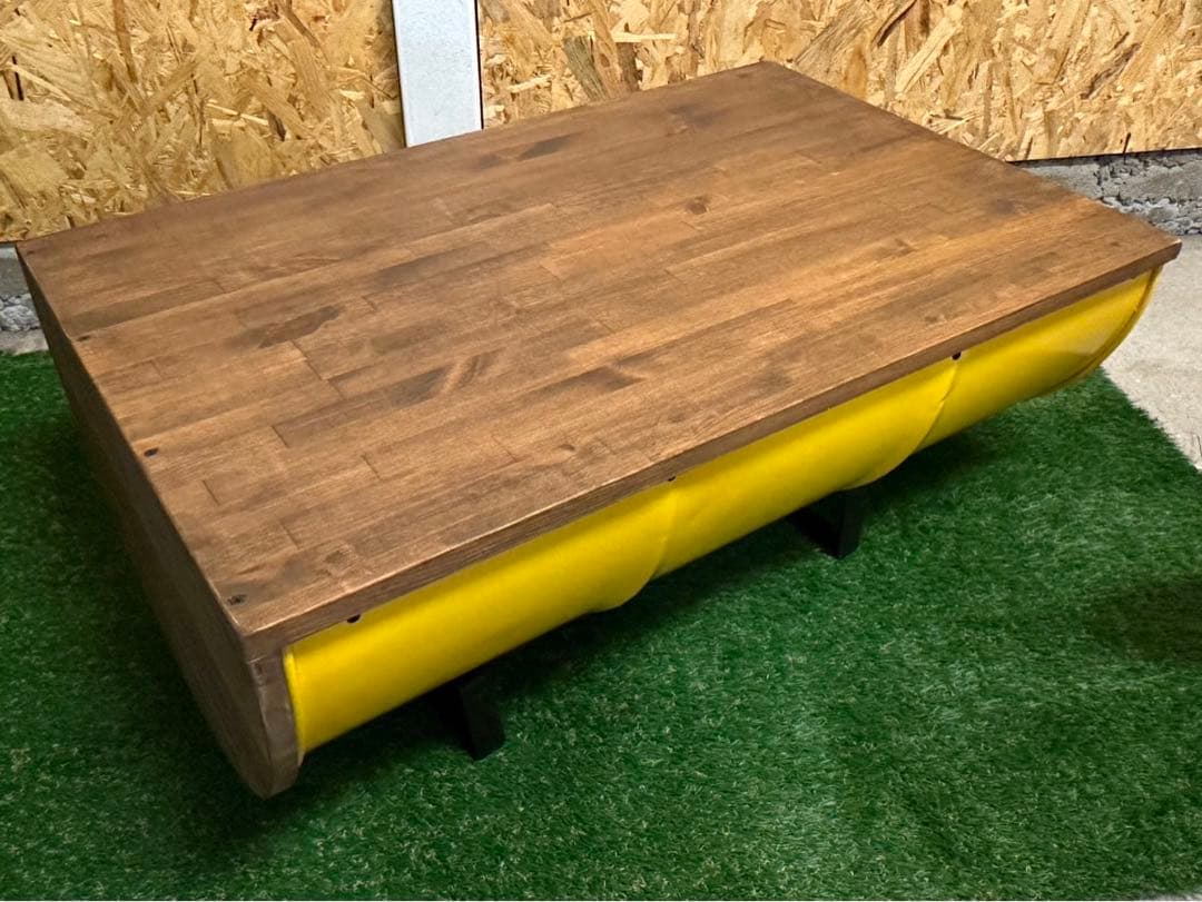 ドラム缶テーブル 2WAY 世田谷ベース ガレージやお庭に。 - メルカリ