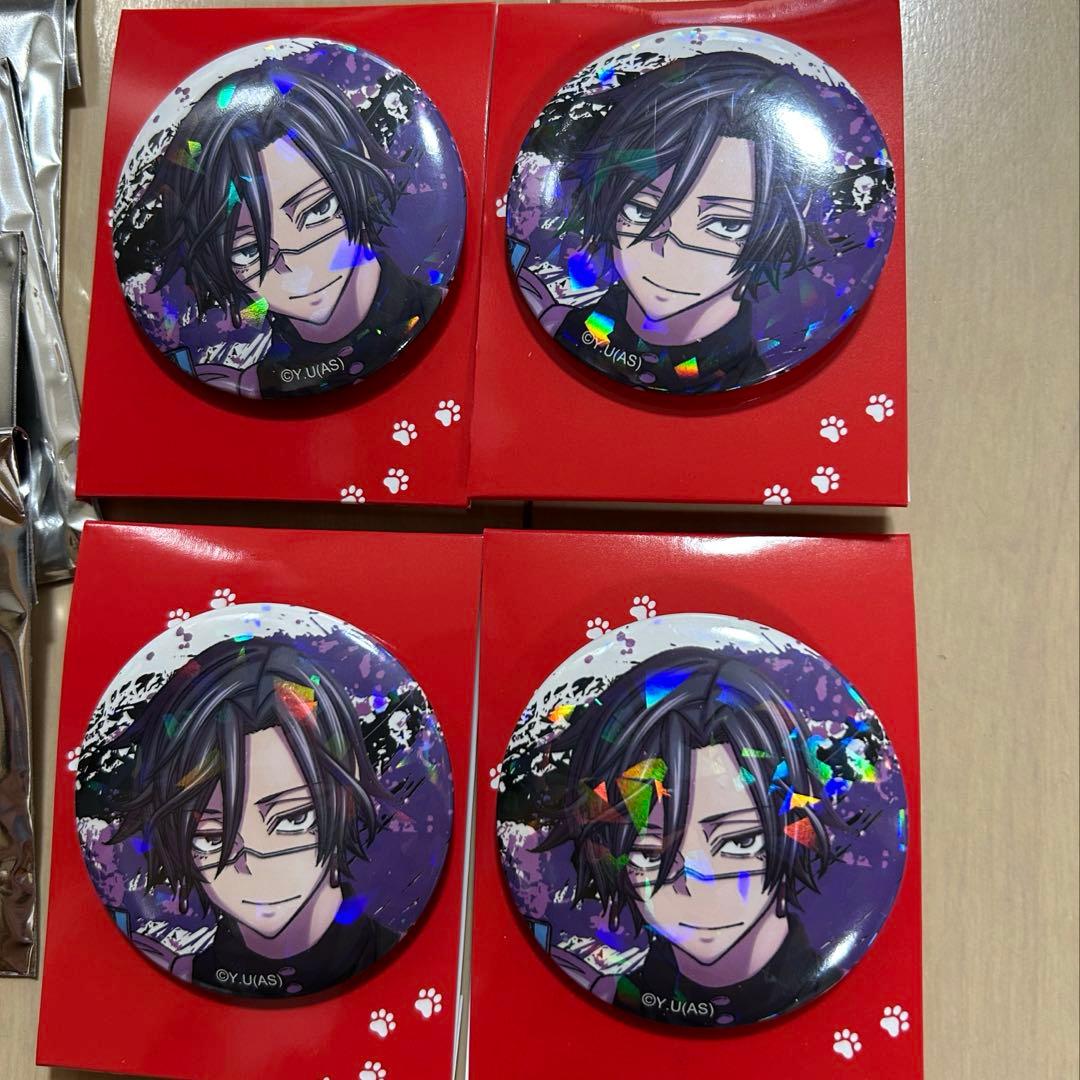 桃源暗鬼 マズル メイド 桃華月詠 トレーディングホログラム缶バッジ