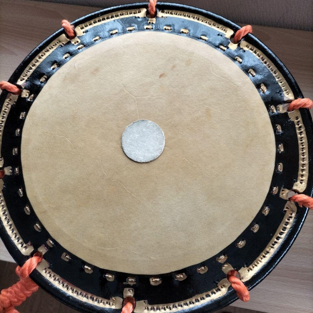 岡田屋布施 締太鼓 ハードケース付き 中古品 和太鼓の胴