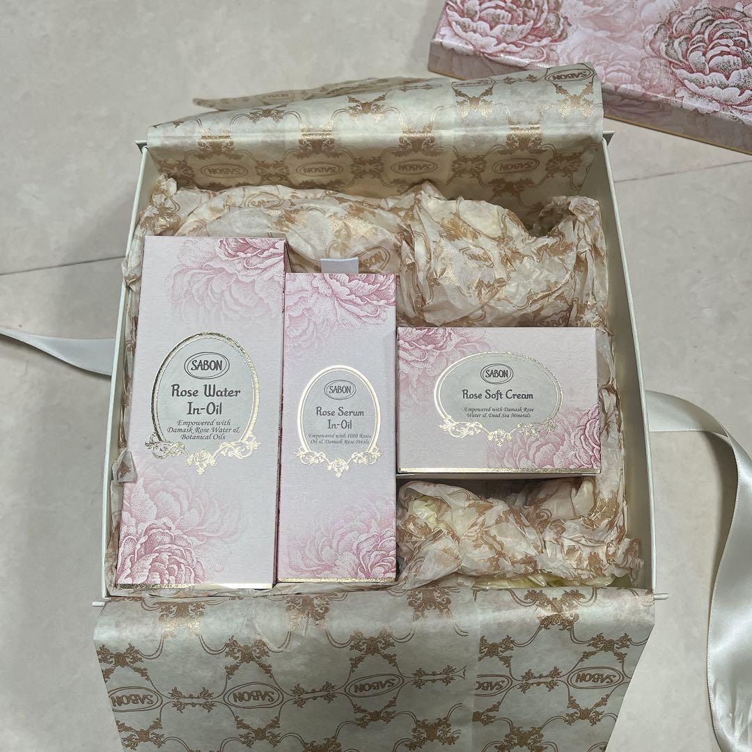 サボン　ローズフェイス　ギフトセット　スキンケア　ギフトボックス　コフレ ローズフェイス ディスカバリーキット / SABON(サボン)(スキンケア