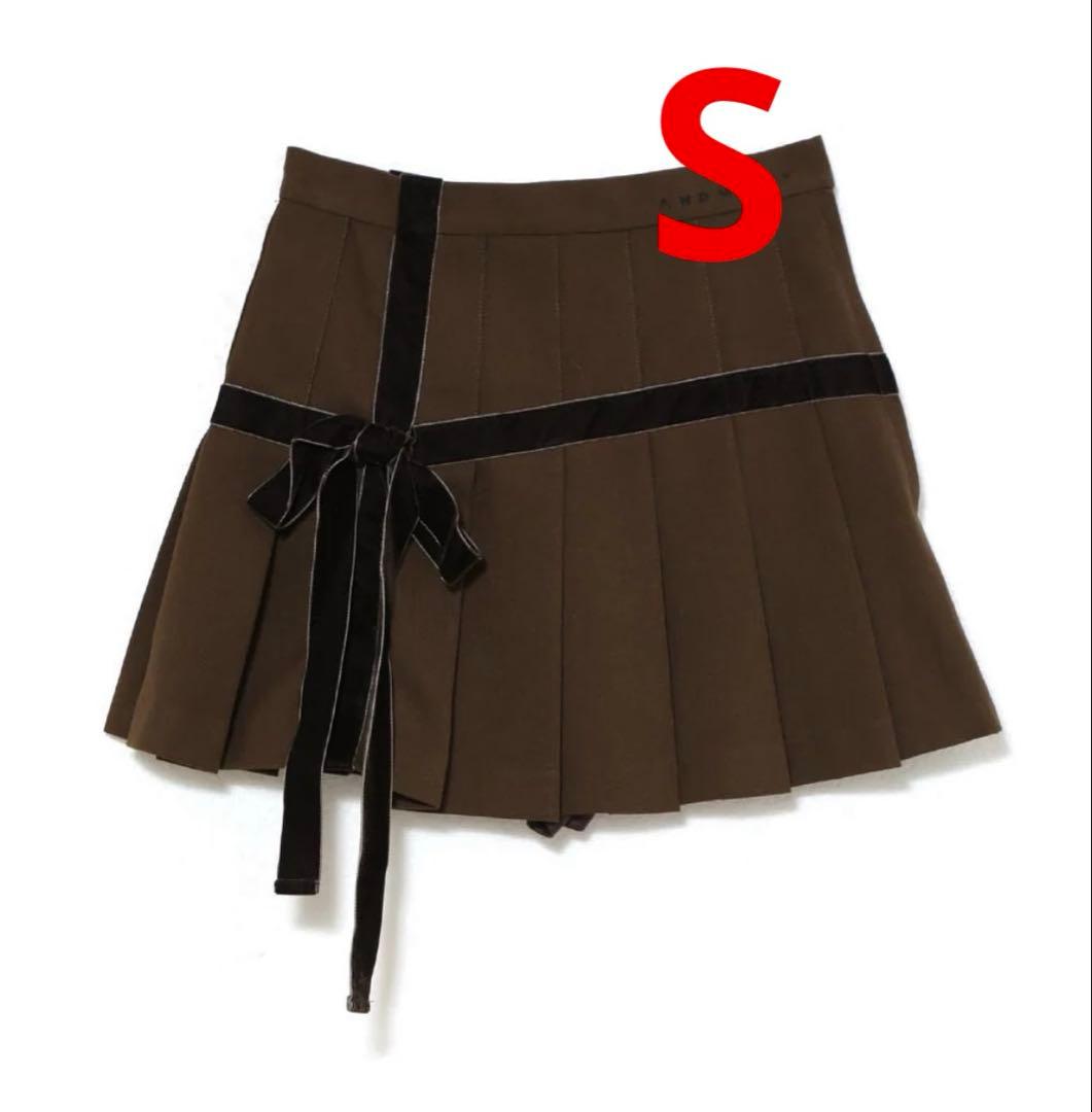 andmary Valentine ribbon mini skirt - メルカリ