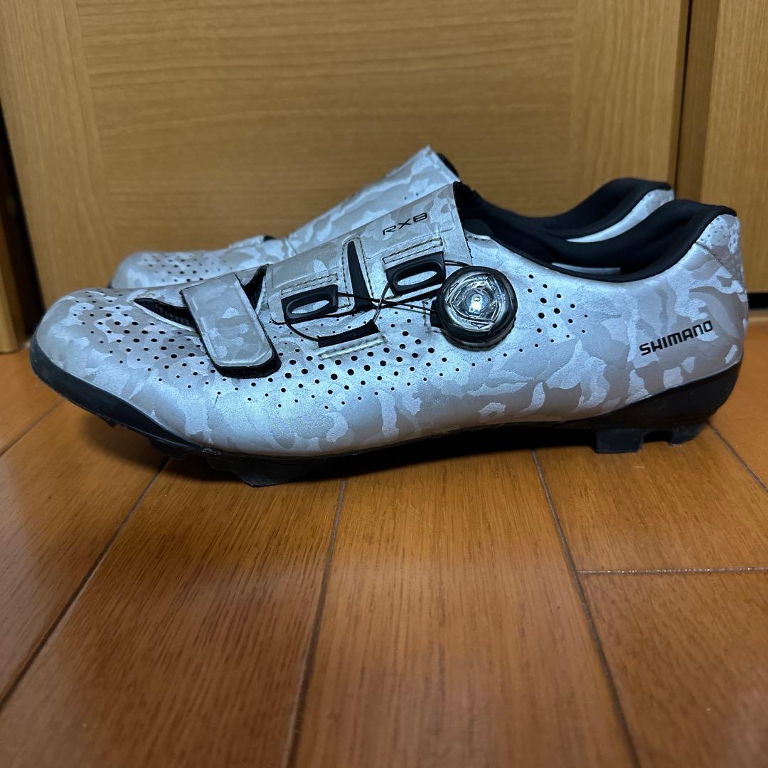 シマノ　SH-RX800 SPD シルバー 42サイズ(26.5cm) グラベル