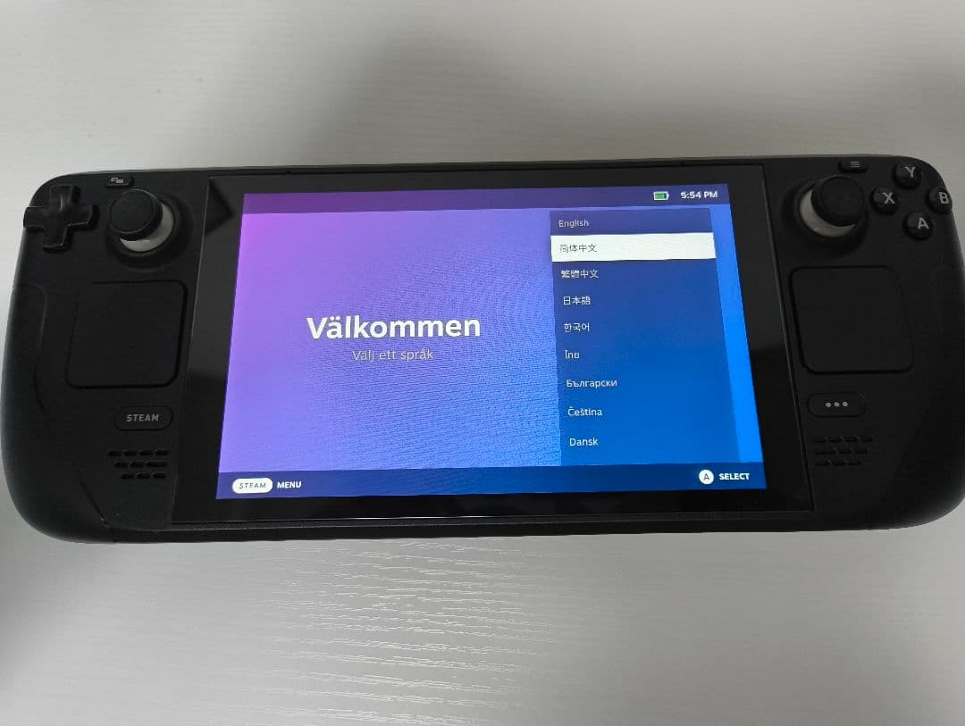 Steam Deck ゲーミングハンドヘルド256GモデルValve steam deck