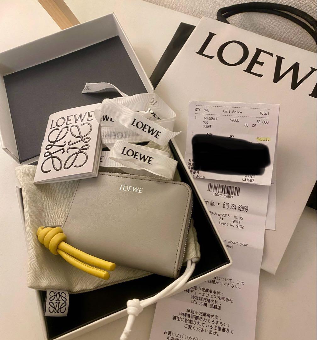 ⭐︎新品未使用⭐︎LOEWE ロエベ ノット ジップコインパース - メルカリ
