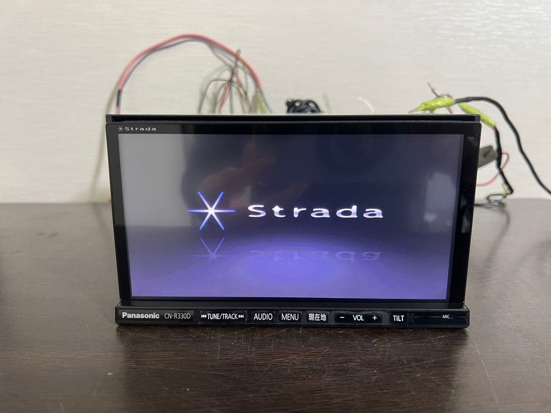 パナソニック カーナビ CN-R330D 地図データ2014年式 動作確認済！ 地図データー2014年 パナソニックス メモリーナビ【 CN-R330D