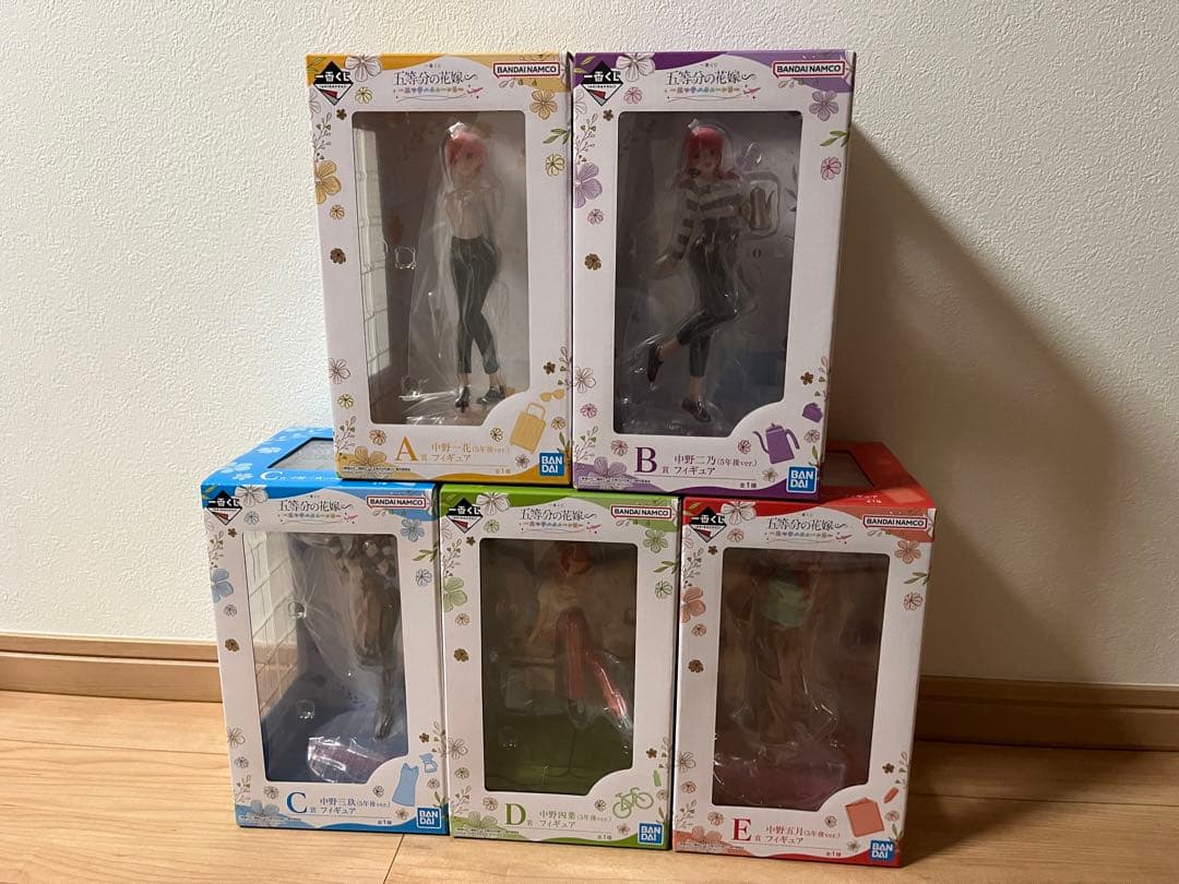 一番くじ 五等分の花嫁 五つ子ハネムーン 5年後ver 未開封フィギュア