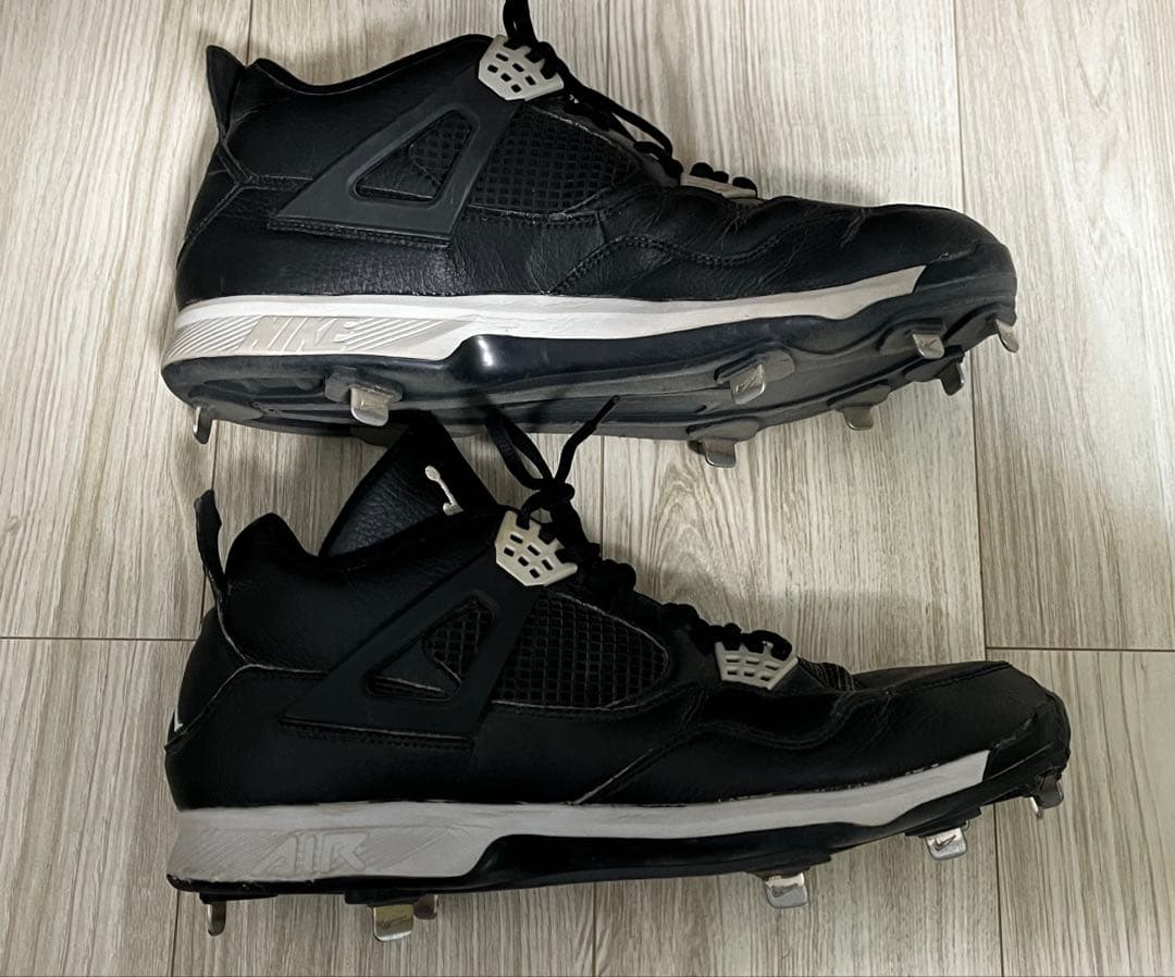 希少　激レア　ナイキ　エアジョーダン4 オレオ　野球　スパイク　30.5cm