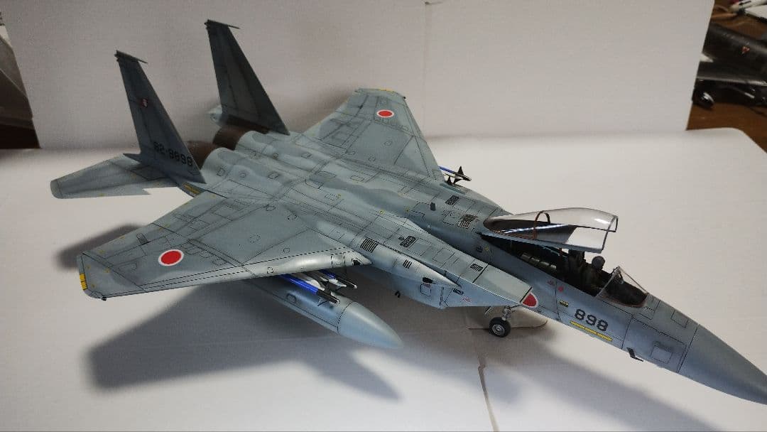 プラモデル完成機 1/48 航空自衛隊 F-15J イーグル