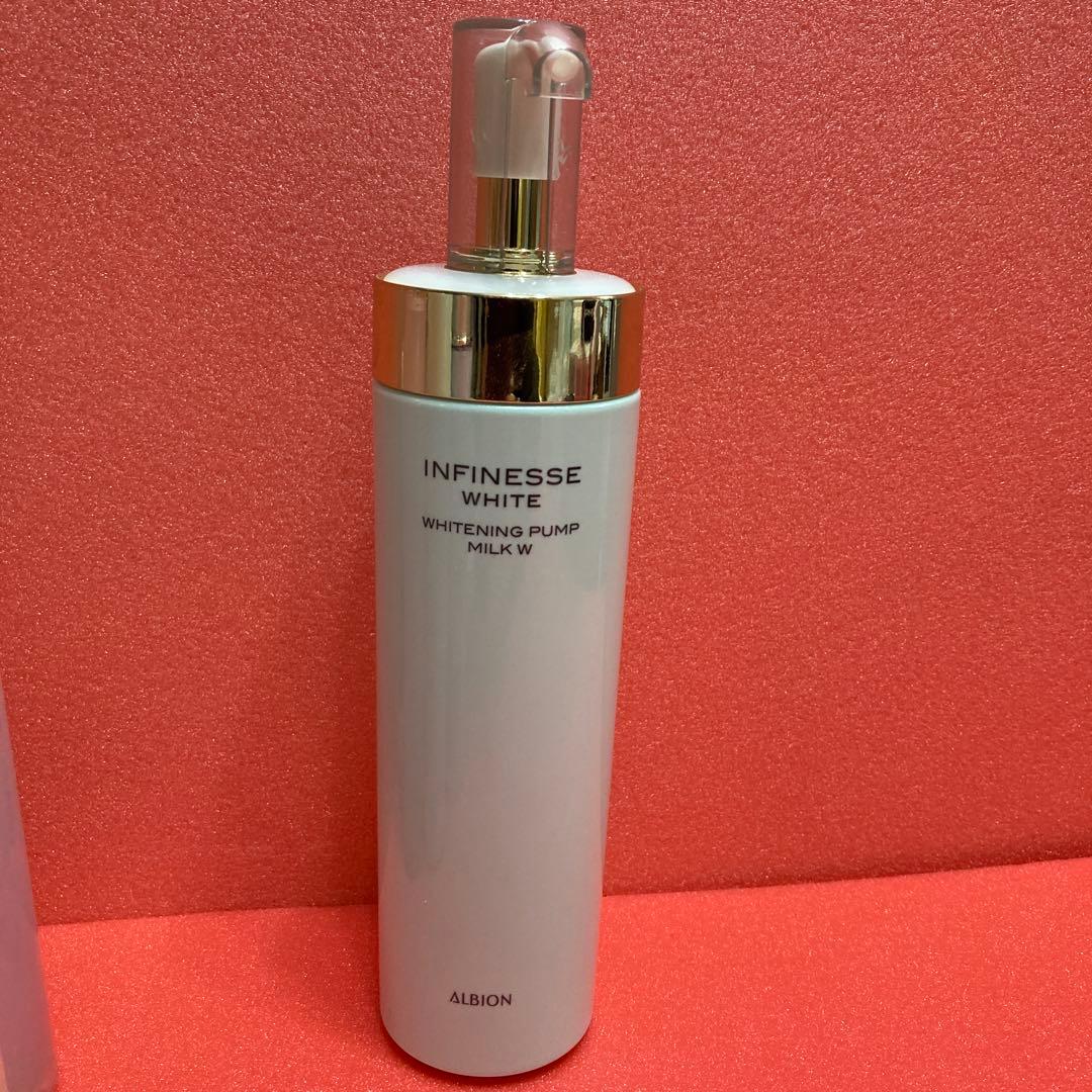アルビオン アンフィネスホワイト ホワイトニングパンプミルクW シワ