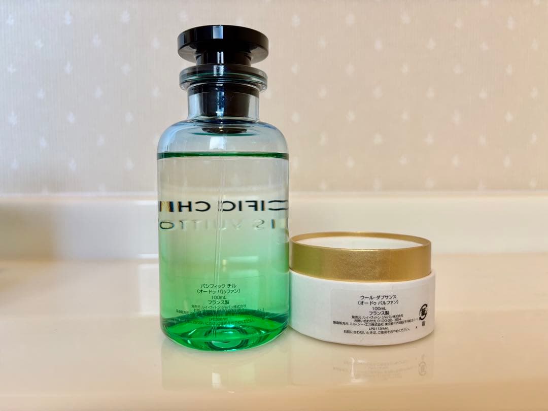ルイヴィトン パシフィックチル 100ml ＋ LVサンプル1個 - メルカリ