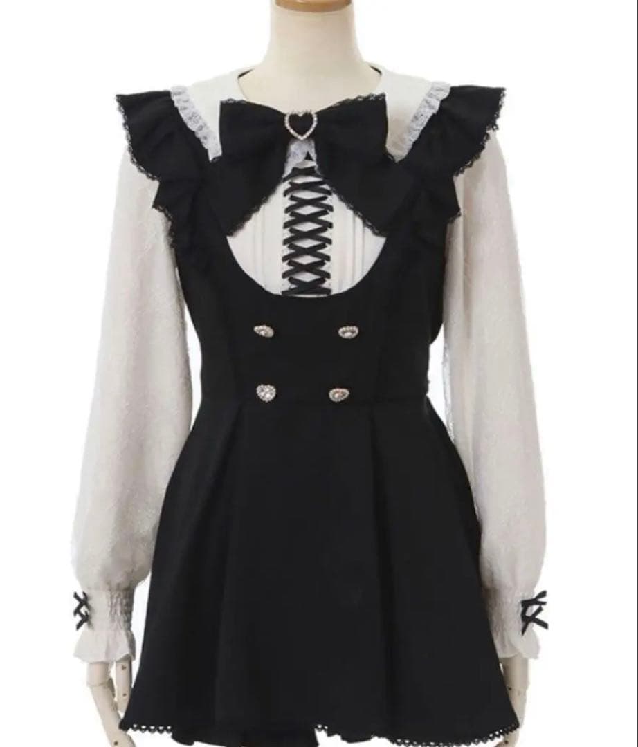 LIZLISA フリルスピンドルセットアップ 黒 ブラック LIZLISA フリルスピンドルセットアップ - メルカリ