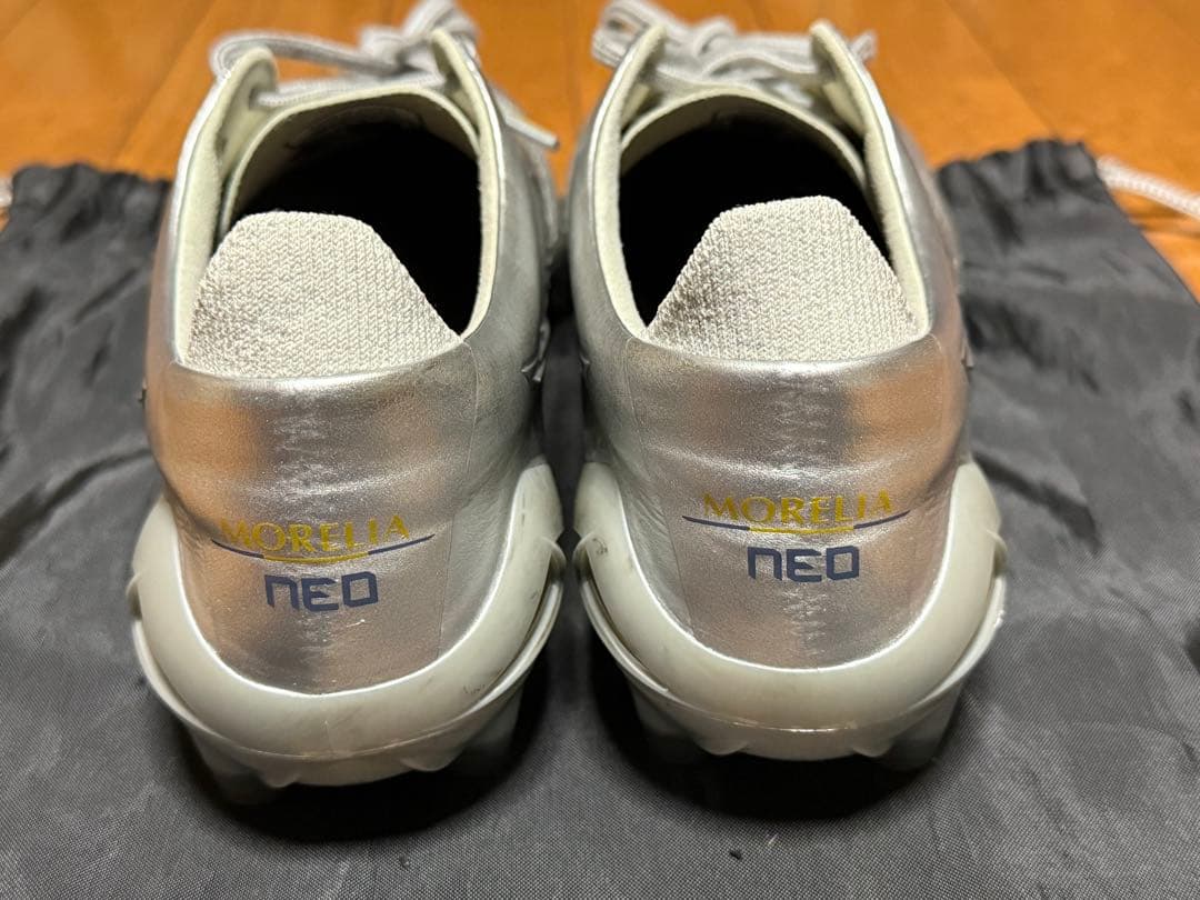 モレリアネオIV JAPAN ギャラクシーシルバー×ネイビー 25.0cm