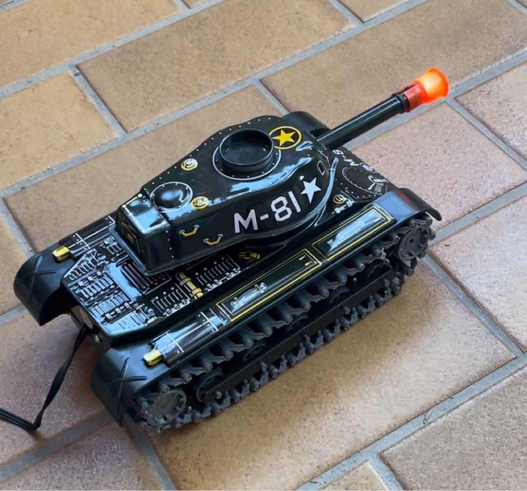 リモコン戦車 電動ブリキ玩具 マスダヤ M-81 アンティーク