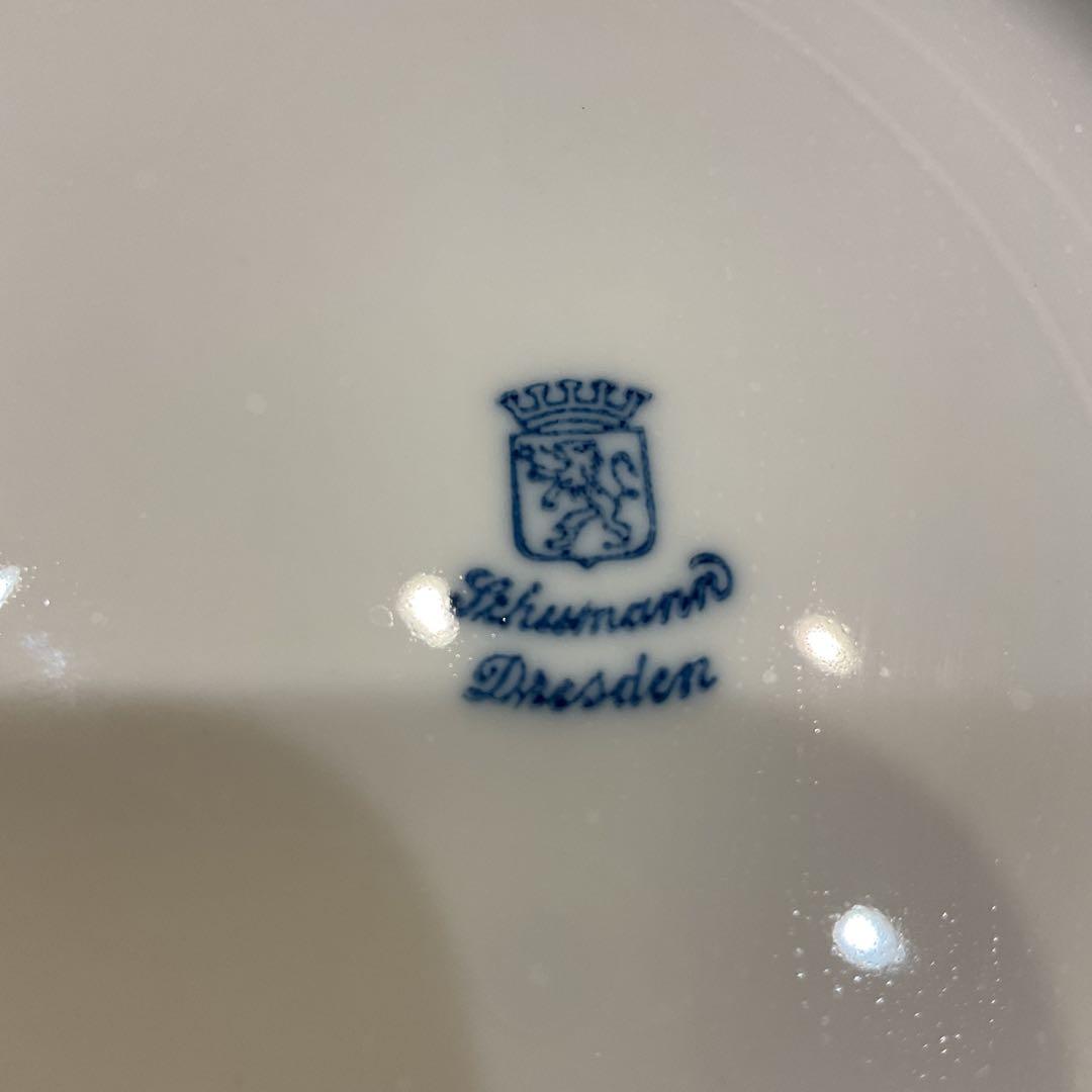 セール マリーアントワネットピアスプレート アンティークドレスデンの