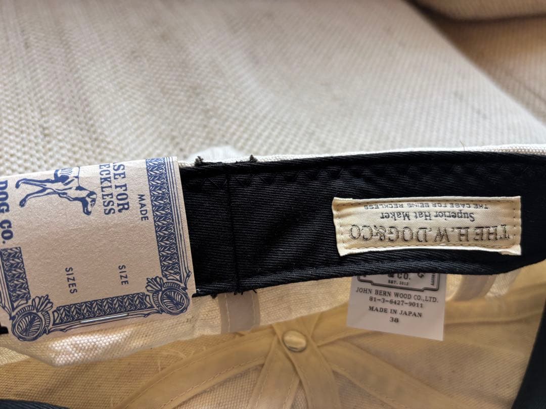 the h.w.dog&co. キャスケット帽