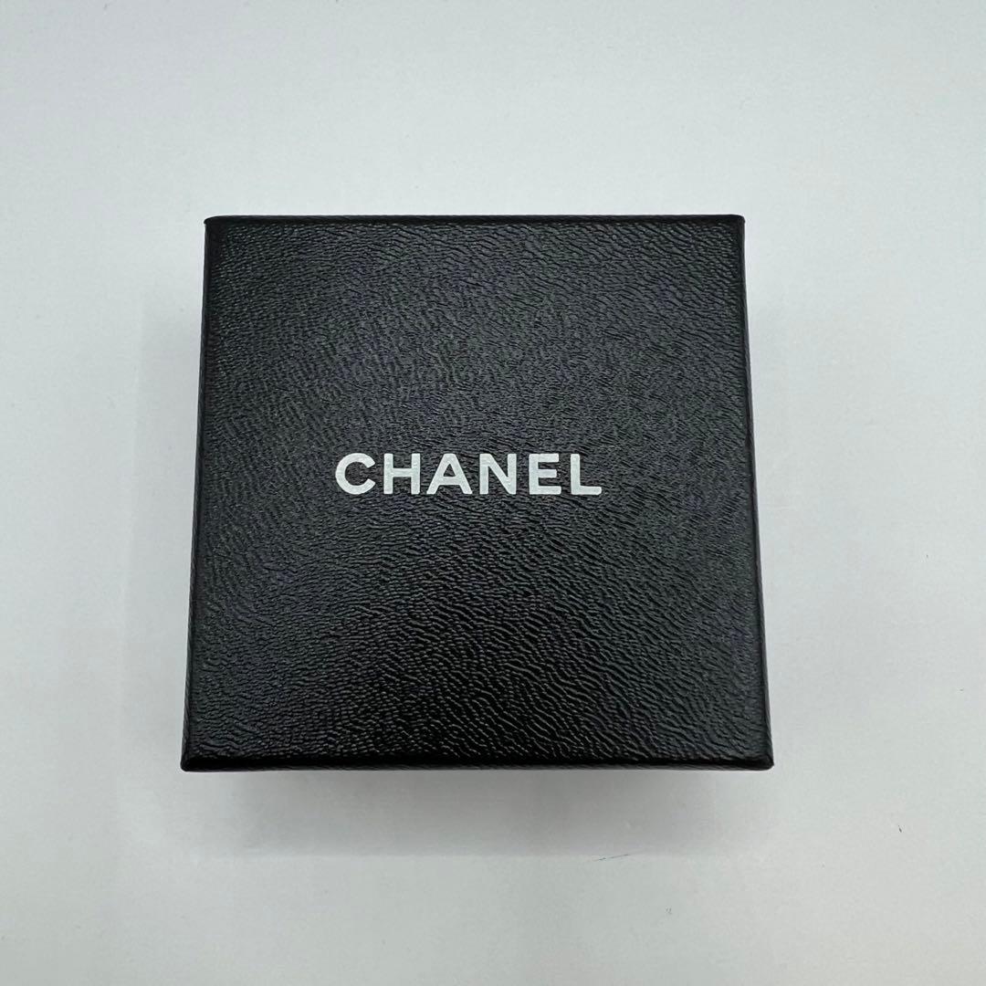 未使用に近い】シャネル ピアス ココマーク カメリア ブラック 02A