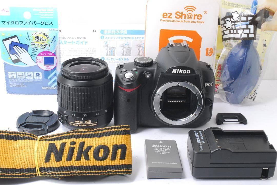 ❤️初心者オススメ❤️スマホ転送OK❤Nikon D5000❤️自撮,動画OK❤