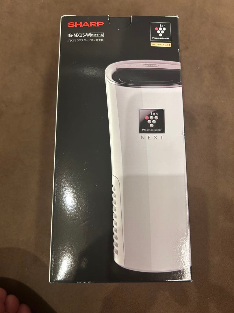 【新品】SHARP IG-MX15-W ホワイト　プラズマクラスター Amazon | シャープ プラズマクラスター イオン発生機 車載用 カップ型