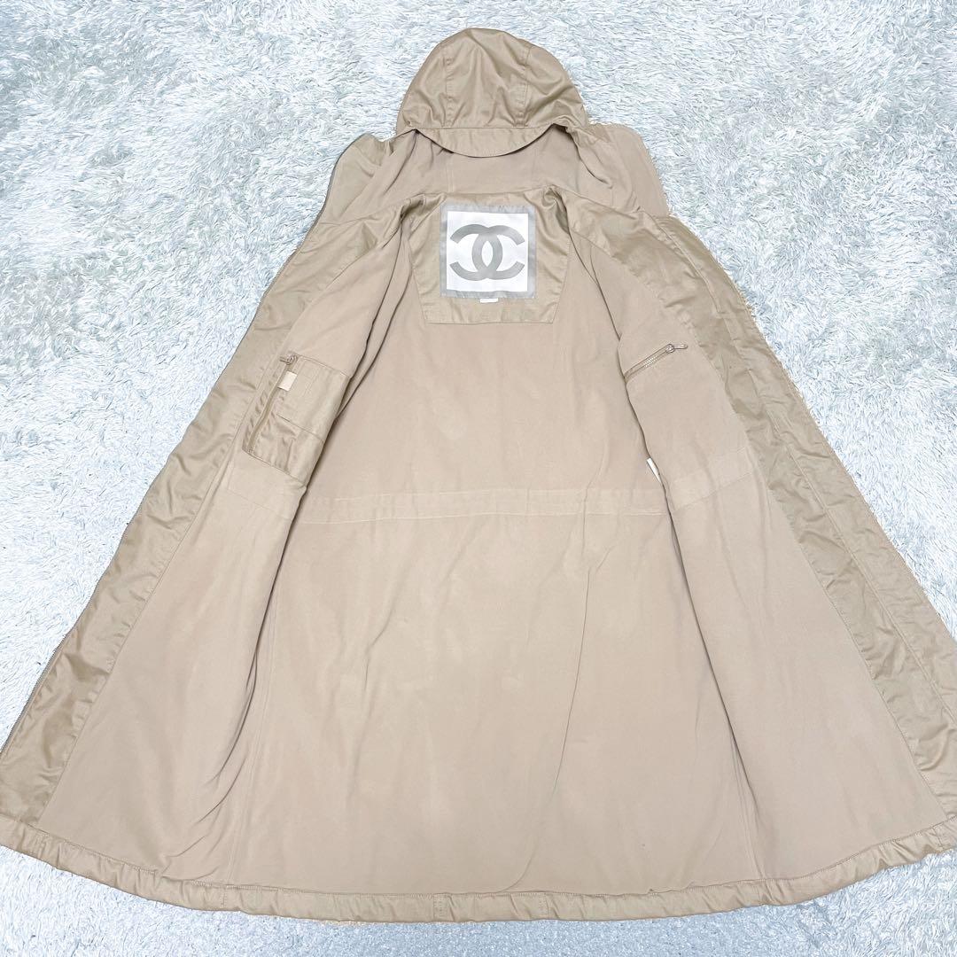 美品✨シャネル 02A スポーツライン ココマーク 裏フリース ロング