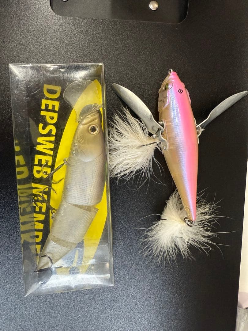 バス釣り引退セット ダッジ ダイソービックベイト エアロツイスター