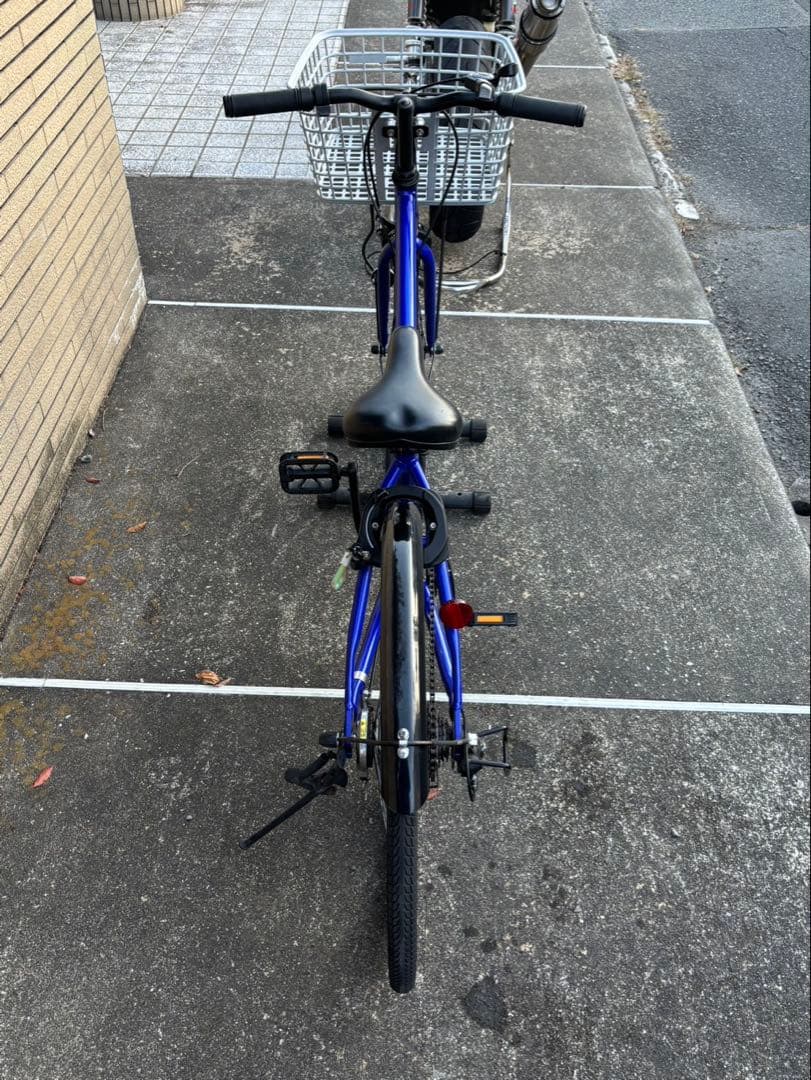 SCHLEIN シュライン 青色 子供用自転車 バスケット付き 引き取り限定