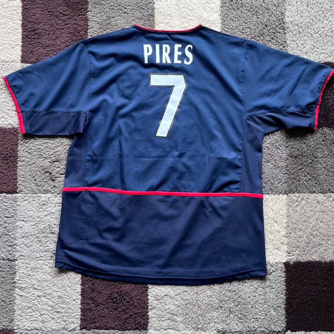 アーセナル 2002-03 NIKE アウェイ ユニフォーム O2 PIRES - メルカリ