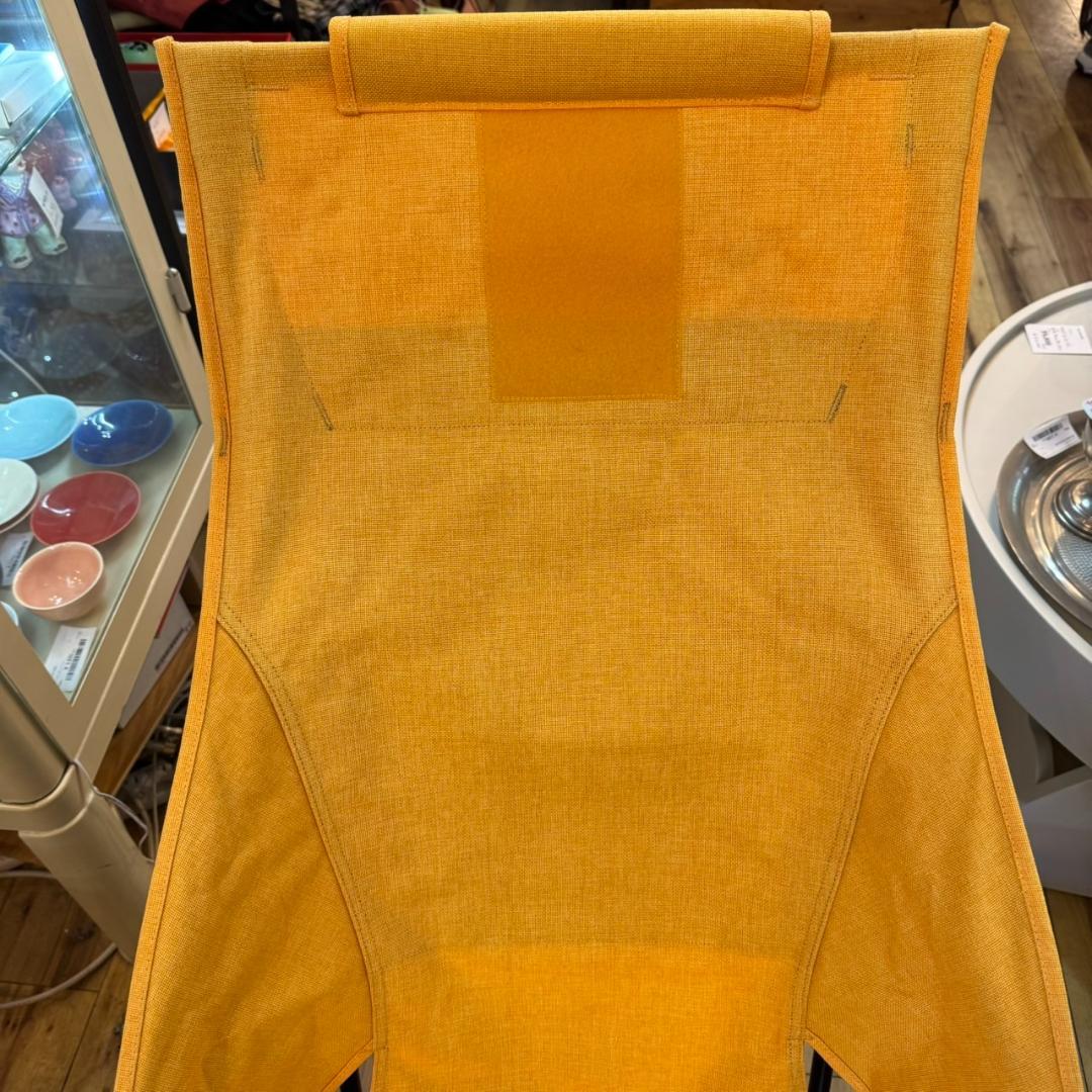E43◇HELINOX ヘリノックス ビーチチェア イエロー 中古美品