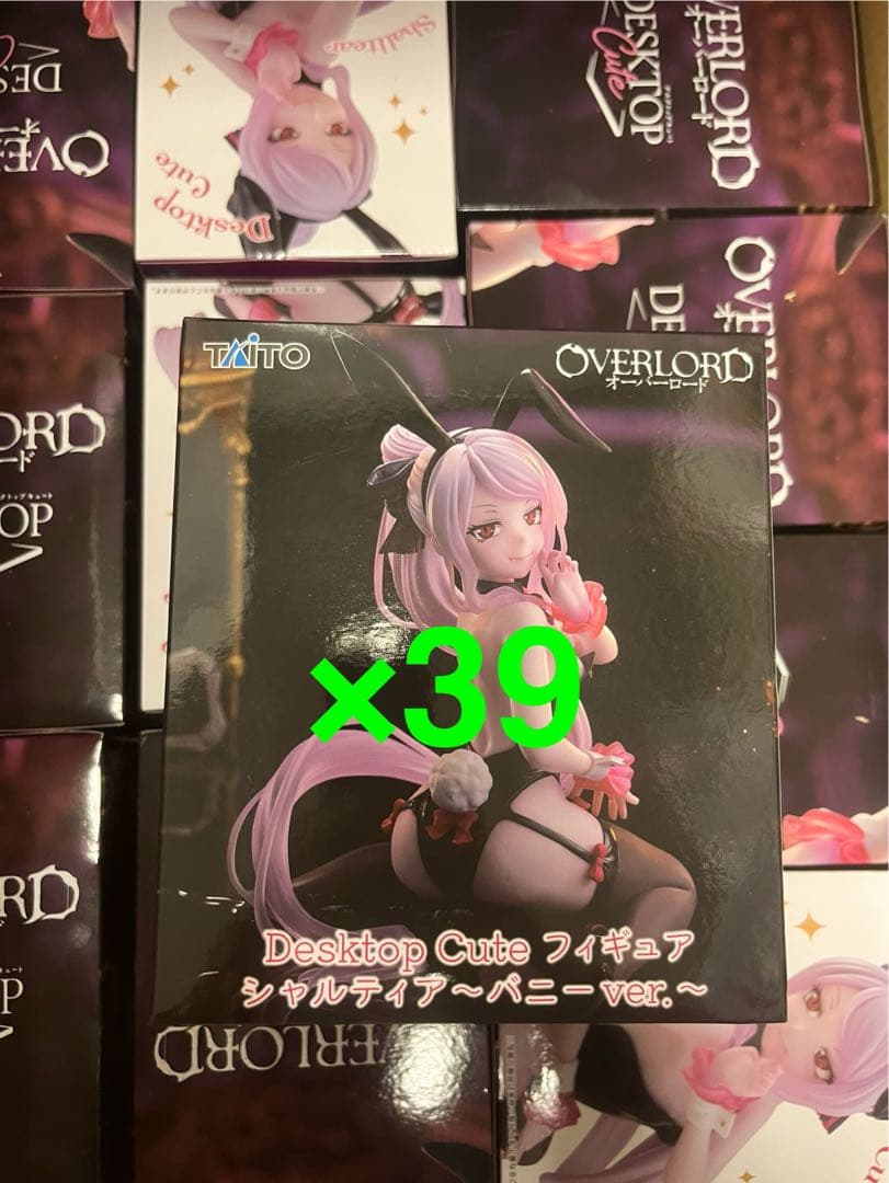 オーバーロードDesktop Cute シャルティア バニーver 39個 フィギュア専門店 -ソダチトイズ / 予約 TAiTO オーバーロード Desktop
