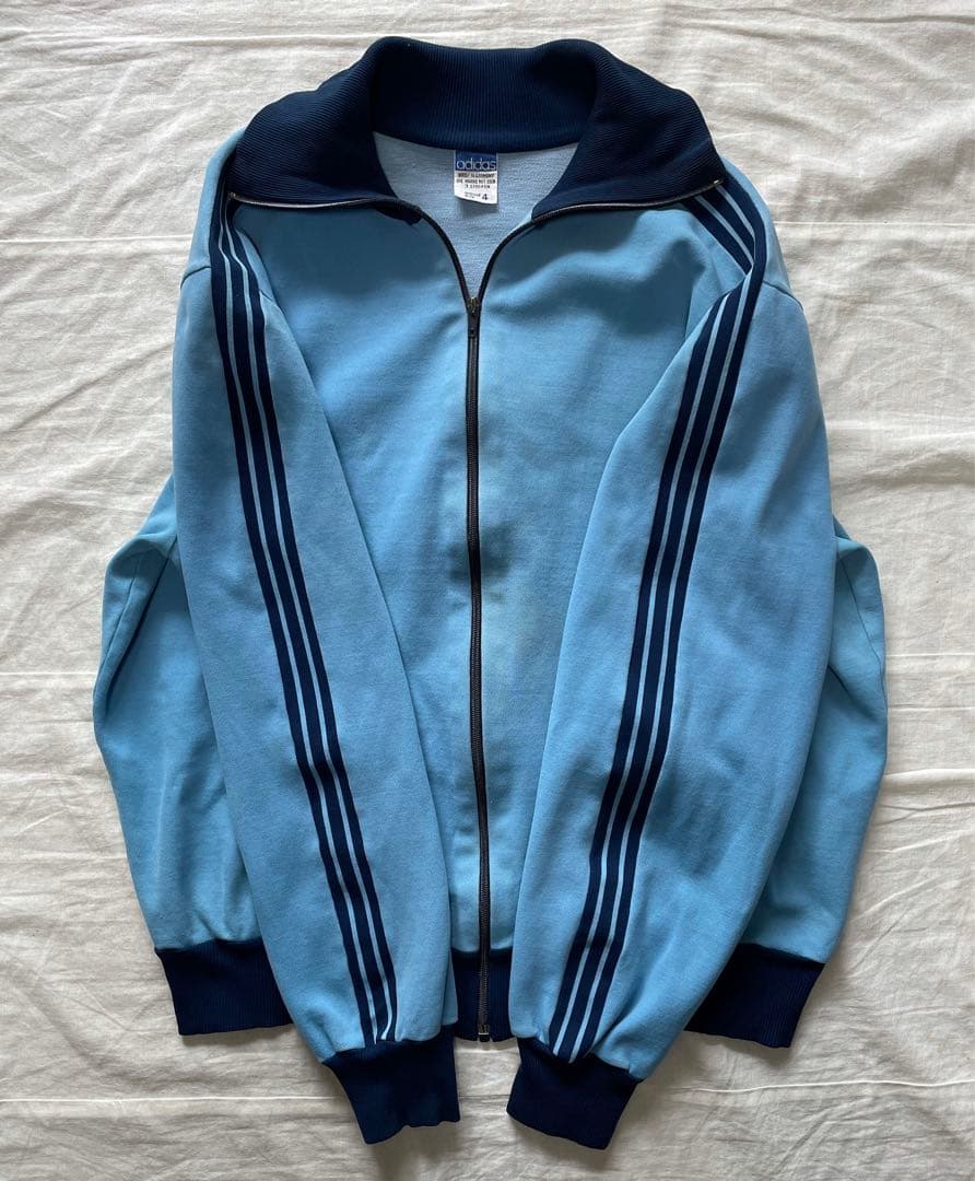 70's adidas 西ドイツタグ アディダス ジャージ Ziplon ジップ - メルカリ