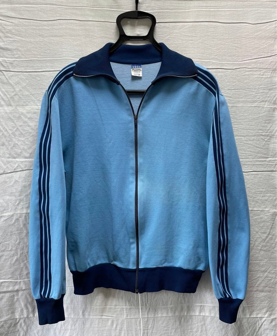 70's adidas 西ドイツタグ アディダス ジャージ Ziplon ジップ - メルカリ