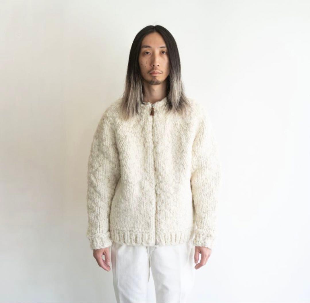 size38 オールドジョー OLD JOE 24aw カウチンニット - メルカリ