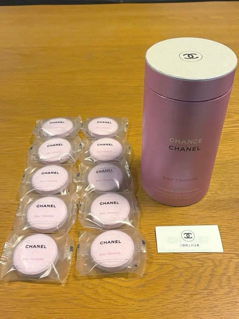 CHANEL CHANCE バスタブレット 10個 箱付き - メルカリ