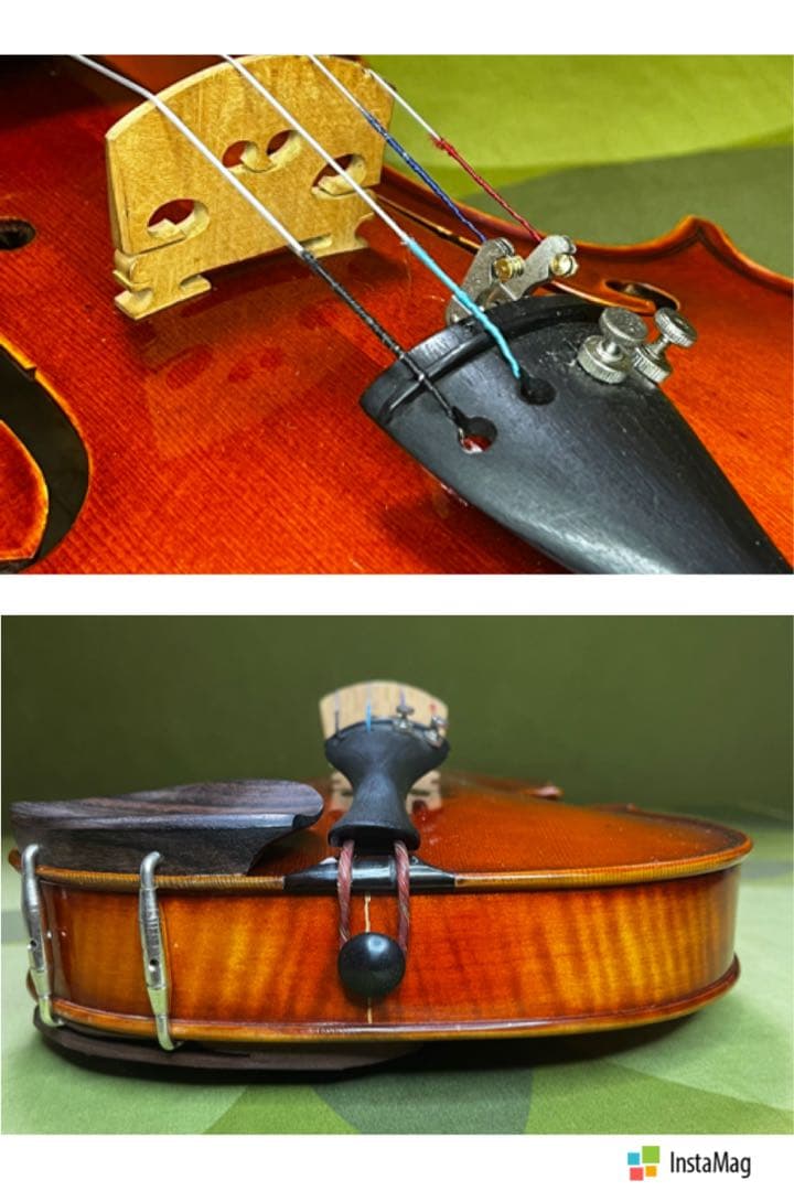 貴重⭐️4/4】Umeo Suzuki 鈴木梅雄サイン入りバイオリン特3 No3