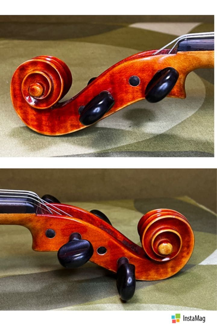 貴重⭐️4/4】Umeo Suzuki 鈴木梅雄サイン入りバイオリン特3 No3