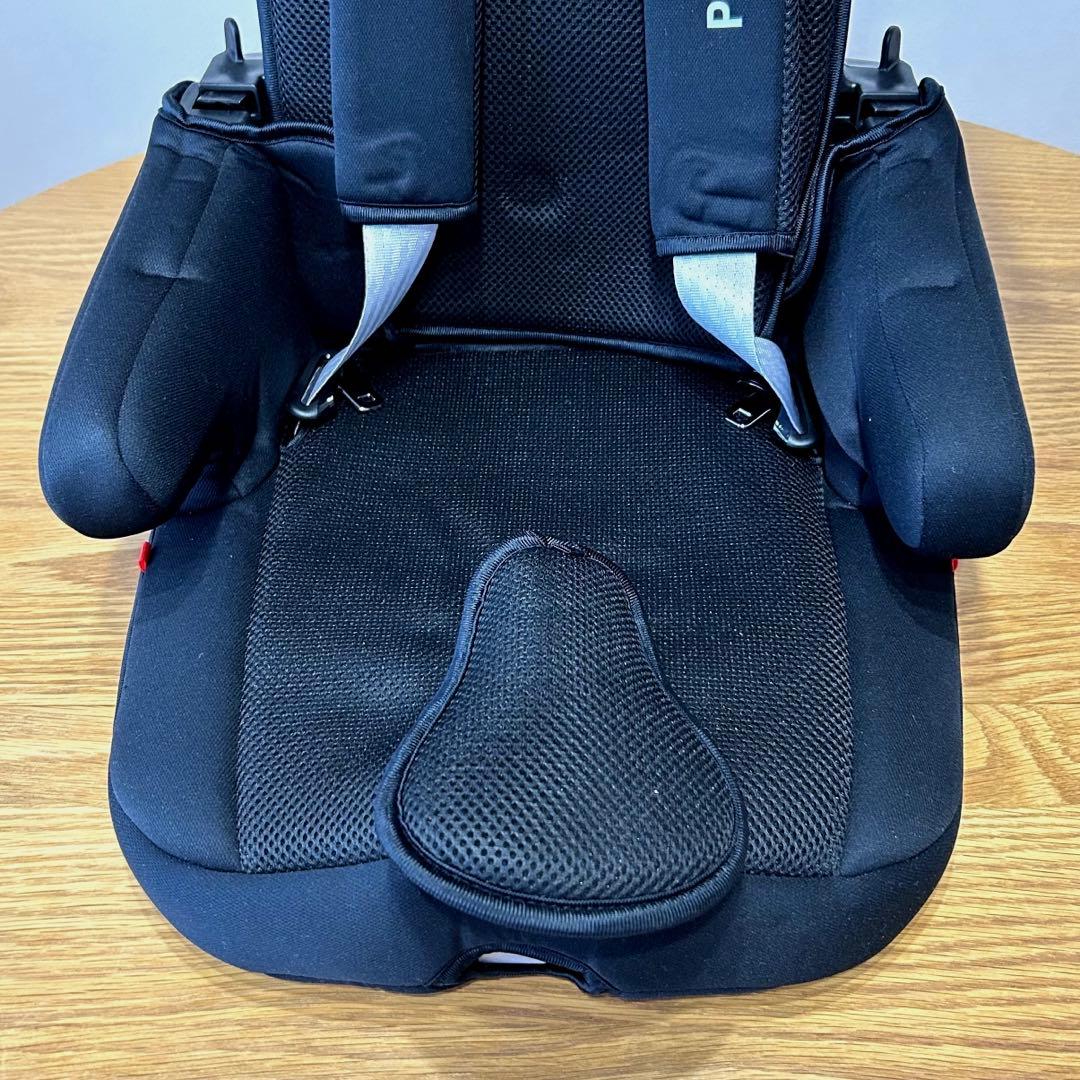 PUPPAPUPO ジュニアシート CP-002 コンパクト ISOFIX 黒 PUPPAPUPO