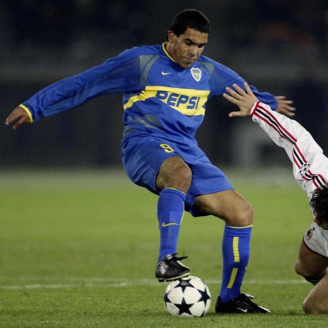 NIKE Boca Juniors2003-2004カルロステベス 支給モデル - メルカリ