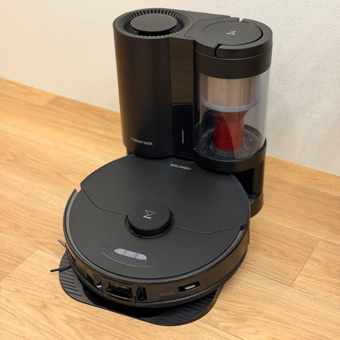 Roborock S7 MaxV Plus ブラック（自動ゴミ収集ドック付） 610UX0a8SdL._AC_UF894,