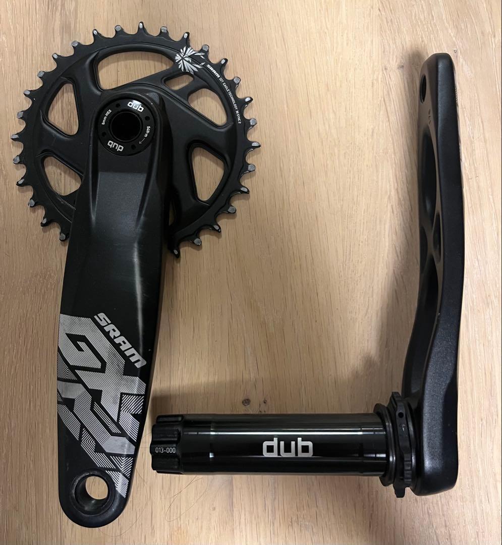 SRAM GX DUBクランクセット 32T Amazon.co.jp: SRAM GX Eagle Dub クランクセット ブースト 170mm/32t