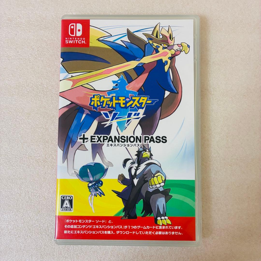 ポケットモンスター ソード+エキスパンションパス - メルカリ