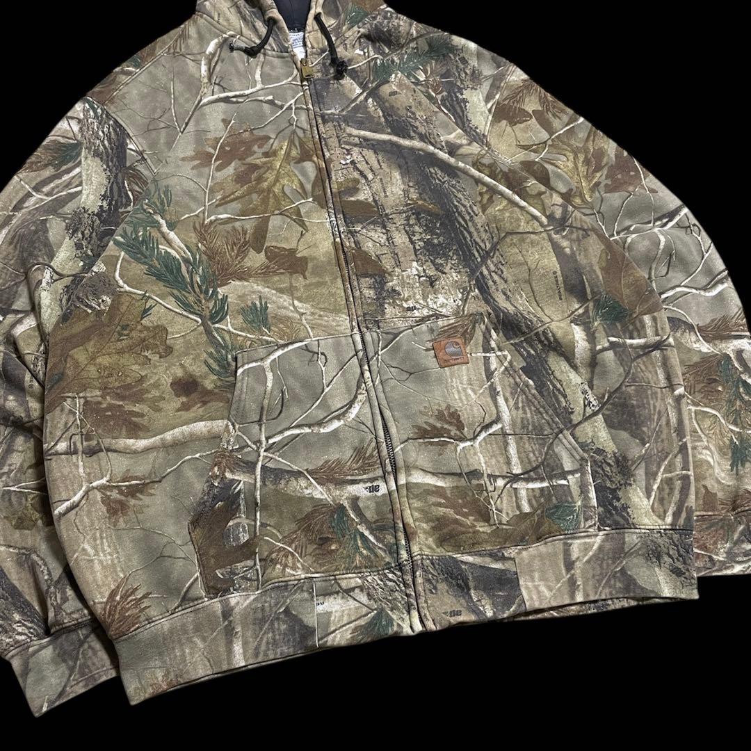 カーハート リアルツリー ジップパーカー XL メキシコ製 AKIMBO - メルカリ