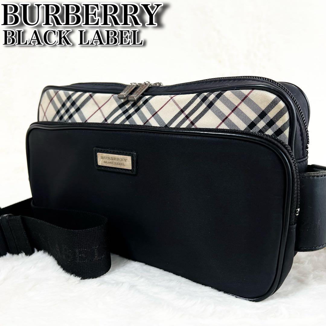 【赤がちゃぴん】バーバリー✨️ノバチェック　ボディバッグ　ショルダー斜め掛け BURBERRY バーバリー ノバチェック レッド ワンショルダーバッグ