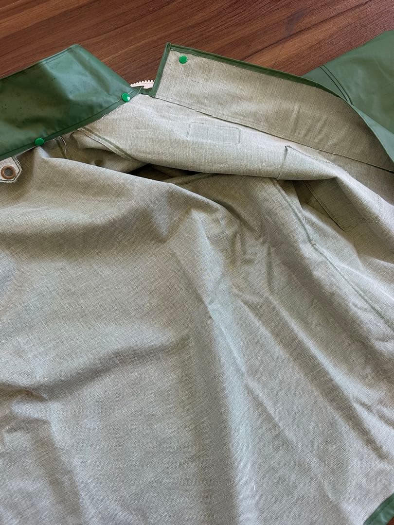 MARINE EXCELLフィッシングスーツ（上下セット） グリーン