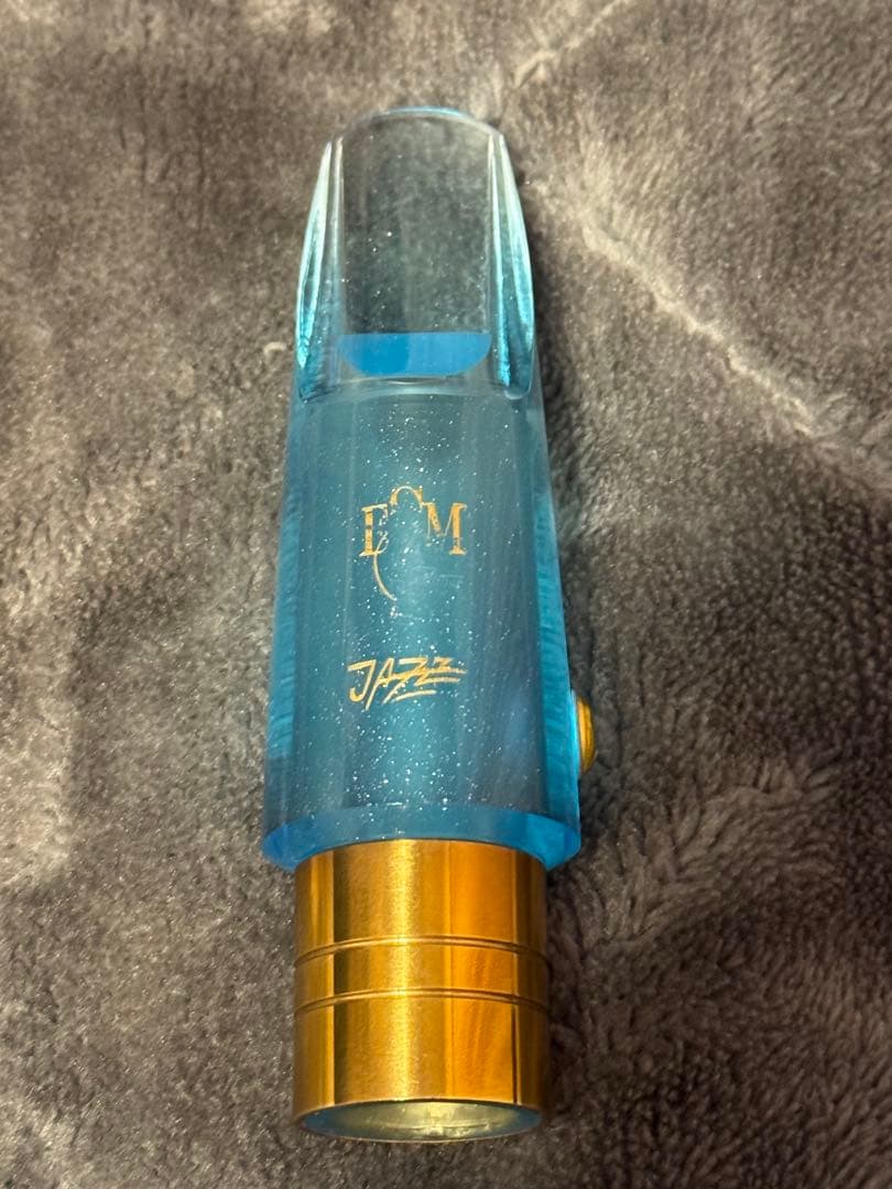 ESM JAZZHeaven 7 テナーサックス マウスピース 付属品完備 ESM 7 テナーサックス メタルリング マウスピース ジャズヘブン ブルー