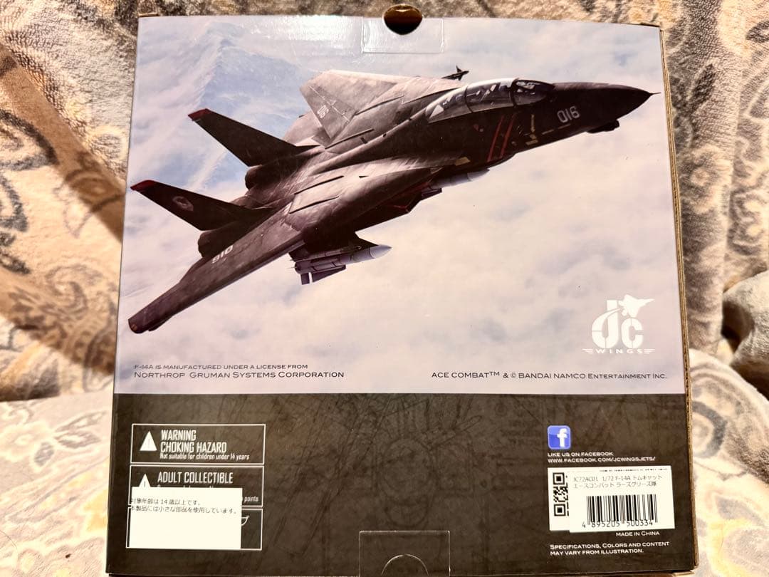 未開封】1:72ダイキャストACE COMBAT F-14A TOMCAT - メルカリ