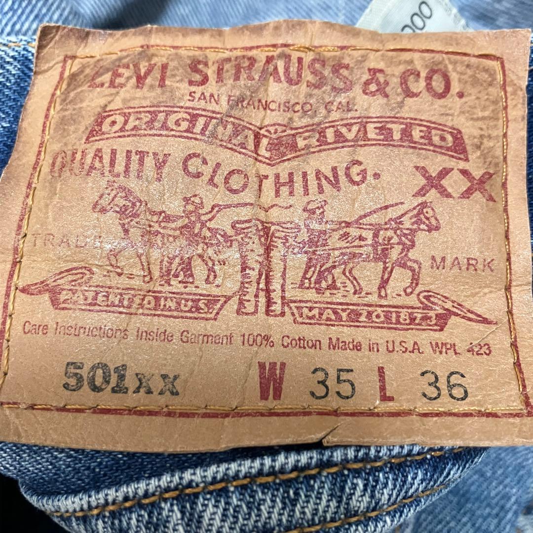 USA製 リーバイス デニムパンツ 501xx 524 エルパソ W35 L36