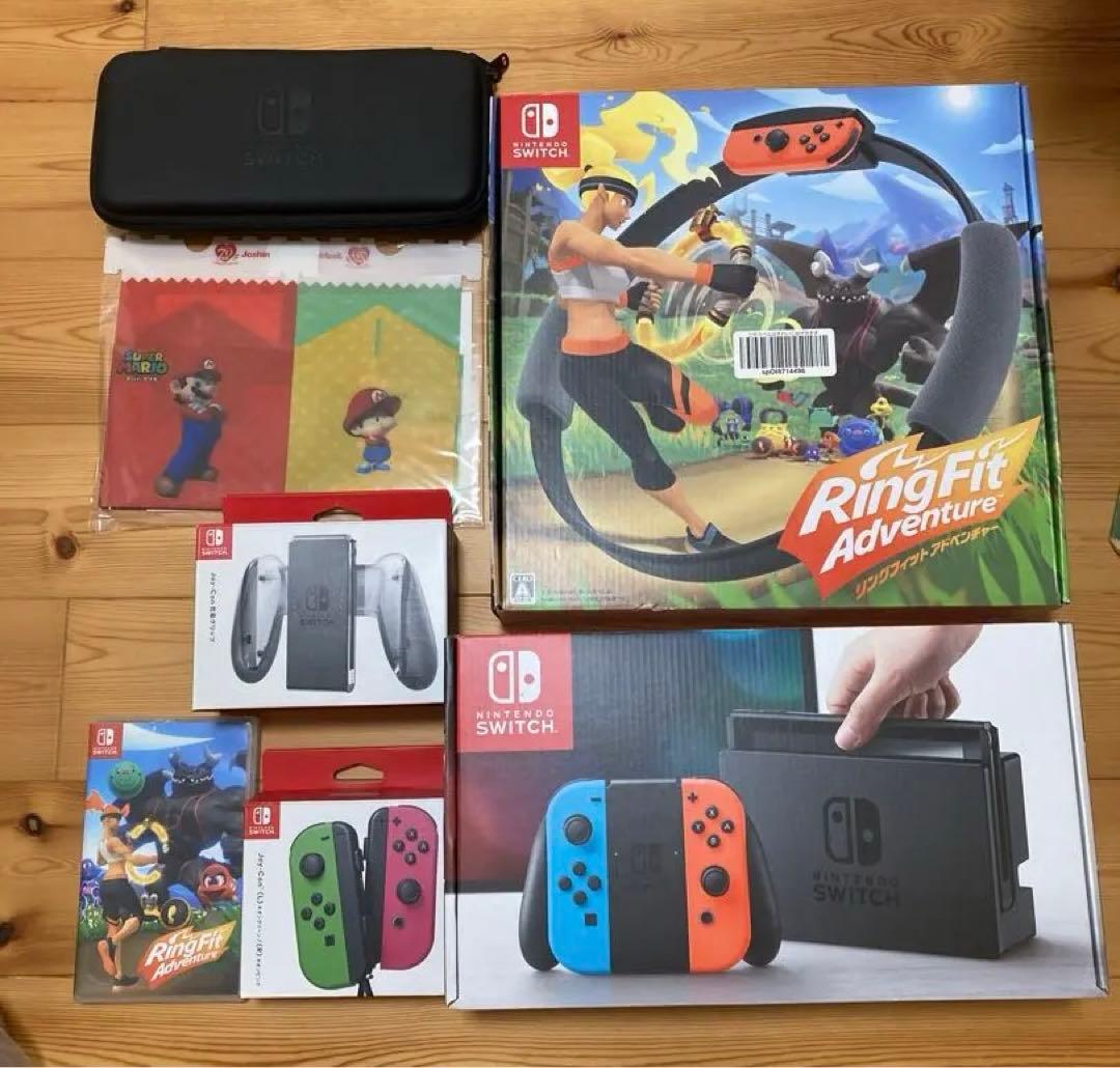 NintendoSwitch 本体リングフィットその他 Amazon.co.jp: リングフィット アドベンチャー -Switch : ゲーム