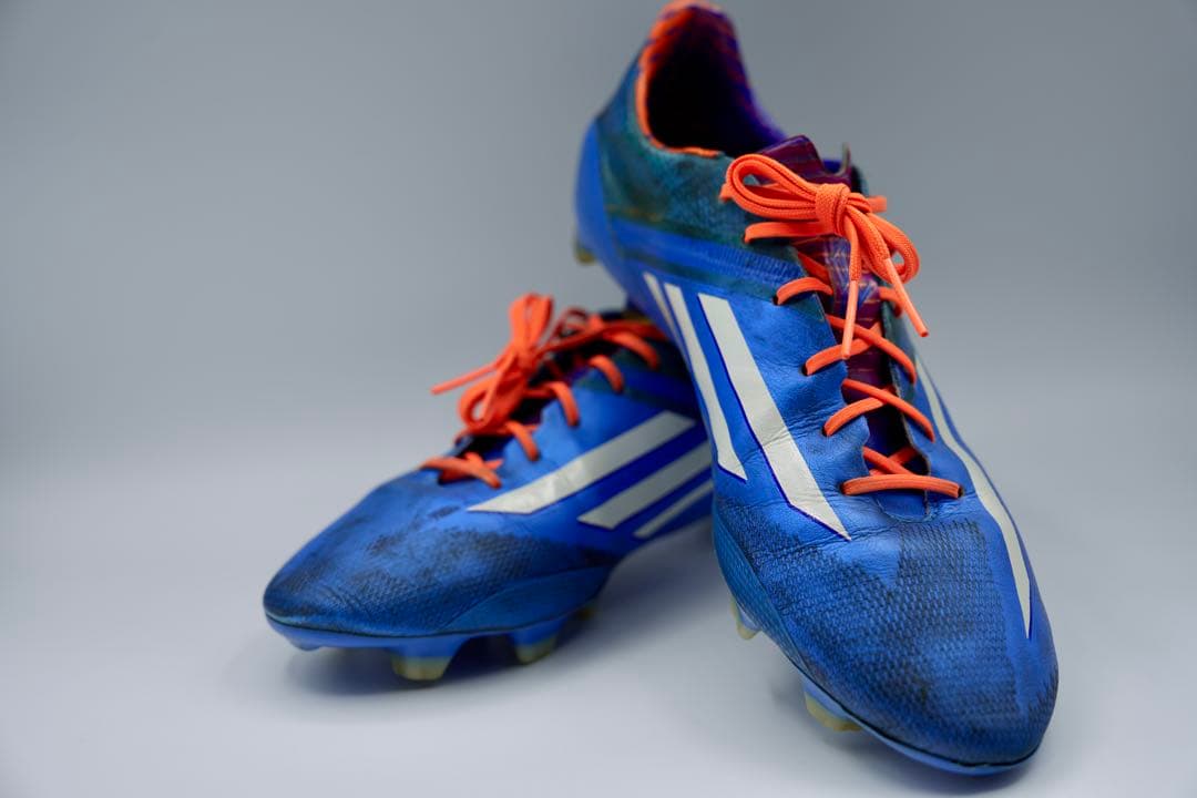 アディダス アディゼロ F50 TRX FG adidas アディダス F50 アディゼロ TRX FG(パープル×ホワイト) G16996