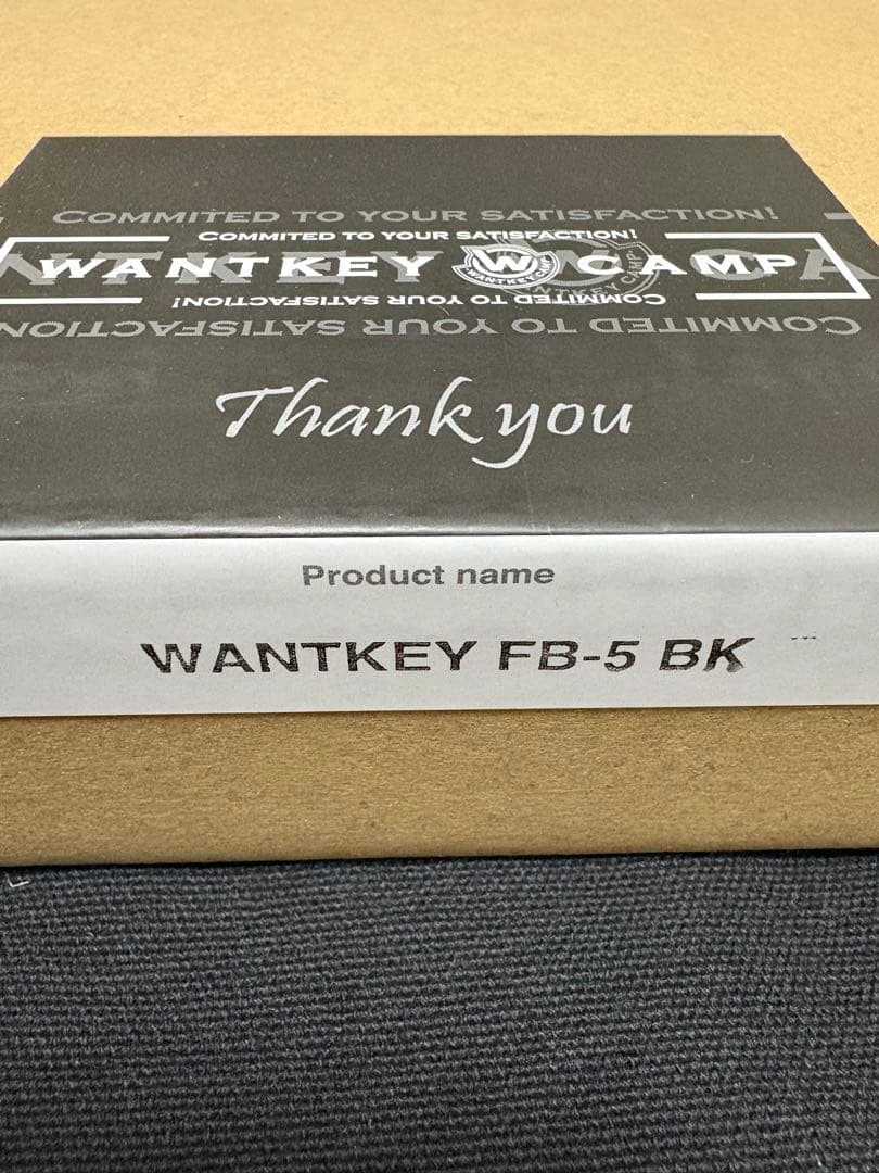 WANTKEY CAMP 五徳 FB-5 BK ブラック イベント限定
