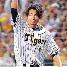 阪神タイガース#1 鳥谷敬内野手ユニホームシャツ